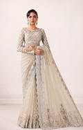 Maria B Mariella MC-1003 saree full-length front model view